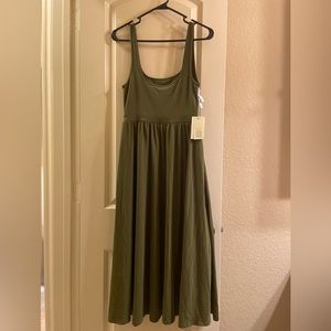 Aritzia Wilfred Midi dress.